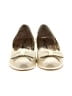 Nina 100% Leather Ivory Flats Size 2 (youth) - photo 2
