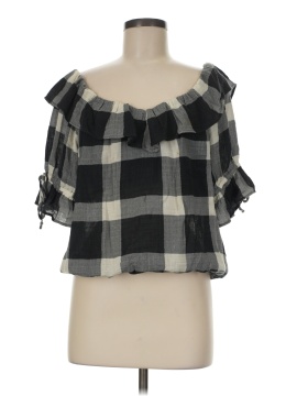 Porridge 3/4 Sleeve Blouse (view 1)