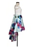Speechless Floral Blue Dress Size 12 - photo 4
