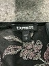 Express 100% Polyester Black Bodysuit Size S - photo 3