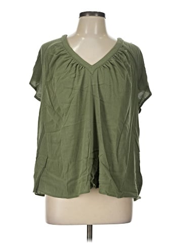 Torrid Short Sleeve Blouse (view 1)