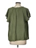 Torrid Green Short Sleeve Blouse Size Lg Plus (0) - photo 2