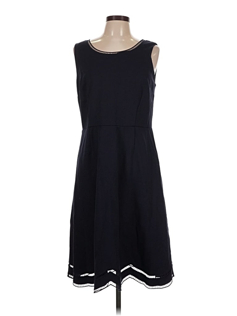 Rsvp By Talbots Casual Dress In Blue