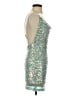 Windsor 100% Polyester Stars Green Cocktail Dress Size S - photo 4