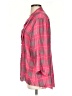 Rory Beca Plaid Pink 3/4 Sleeve Button-Down Shirt Size S - photo 5