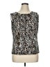 Calvin Klein Silver Sleeveless Blouse Size 1X - photo 1