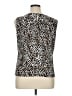 Calvin Klein Silver Sleeveless Blouse Size 1X - photo 2