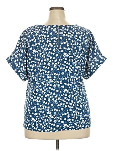 MELLODAY Short Sleeve Blouse (view 2)