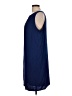 J.Jill Solid Blue Casual Dress Size L (petite) - photo 5