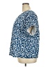 MELLODAY Blue Short Sleeve Blouse Size 2X - photo 5