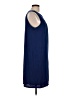 J.Jill Solid Blue Casual Dress Size L (petite) - photo 4