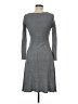 Double Zero Gray Casual Dress Size M - photo 2
