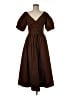 STAUD Brown Casual Dress Size 6 - photo 1
