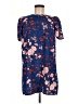 Forever 21 Print Blue Casual Dress Size M - photo 1