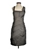 Cache Chevron-herringbone Gray Cocktail Dress Size 2 - photo 1
