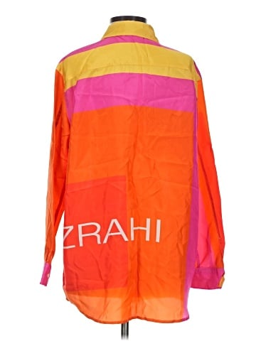 Isaac Mizrahi for Target Long Sleeve Silk Top (view 2)