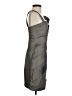 Cache Chevron-herringbone Gray Cocktail Dress Size 2 - photo 4