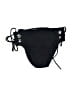 Venus Solid Black Swimsuit Bottoms Size 4 - photo 1