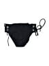 Venus Solid Black Swimsuit Bottoms Size 4 - photo 2