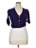 Takeout Purple Cardigan Size XL - photo 1