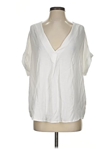 Pookie & Sebastian Short Sleeve Blouse (view 1)