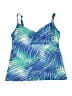 Coco Reef Tropical Blue Swimsuit Top Size L - photo 1