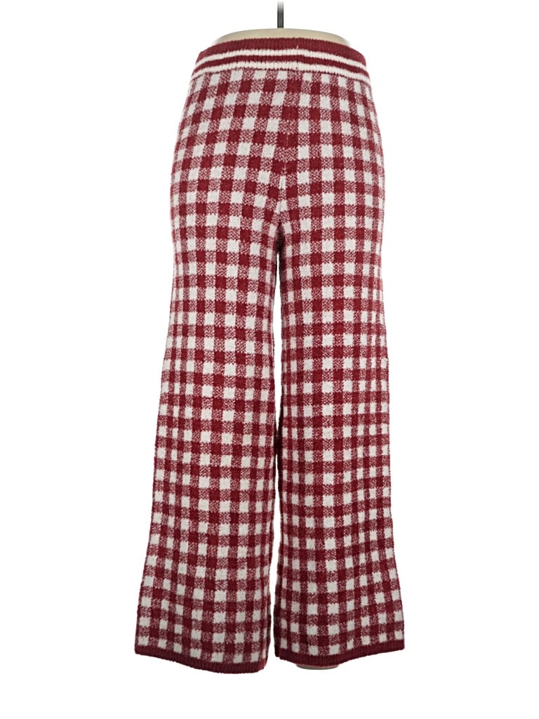 Pre-owned Happily Grey Casual Pants In Red