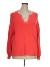 Ann Taylor LOFT 100% Cotton Red Pullover Sweater Size XL - photo 1