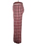Happily Grey Checkered-gingham Red Casual Pants Size XL - photo 5