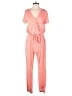 Prettygarden Solid Pink Jumpsuit Size M - photo 1