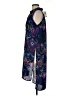 Spense Blue Sleeveless Button-Down Shirt Size M - photo 5