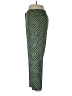 Talbots Print Green Casual Pants Size 12 - photo 5