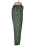 Talbots Print Green Casual Pants Size 12 - photo 4