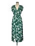 Assorted Brands 100% Rayon Green Casual Dress Size M - photo 1