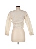 Sunday Best 100% Polyester Ivory 3/4 Sleeve Blouse Size 8 - photo 2