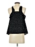 Blue Rain Black Sleeveless Blouse Size S - photo 2