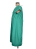 L.L.Bean Solid Teal Casual Dress Size L - photo 5