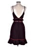 Self-Portrait Polka Dots Black Frilled Mini Dress Size 2 - photo 2
