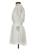 J for Justify 100% Polyester White Casual Dress Size S - photo 5