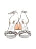 Badgley Mischka Silver Sandals Size 8 - photo 2