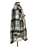 BKE 100% Polyester Plaid Gray Coat Size M - photo 4