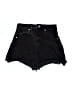 Abrand Jeans Black Denim Shorts Size 24 waist - photo 1