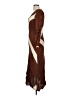 Zara Chevron-herringbone Brown Casual Dress Size M - photo 5