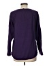 Karen Scott 100% Cotton Purple Pullover Sweater Size L - photo 2