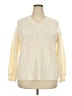 Lane Bryant Ivory Pullover Sweater Size 18/20 - photo 1
