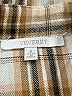 Veveret Plaid Tan Long Sleeve Button-Down Shirt Size S - photo 7