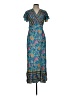 Assorted Brands 100% Polyester Teal Kimono Size L - photo 1