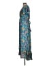 Assorted Brands 100% Polyester Teal Kimono Size L - photo 5
