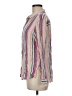 Rails Stripes Pink Long Sleeve Blouse Size M - photo 5