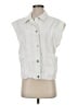 Elan 100% Cotton White Denim Vest Size S - photo 1